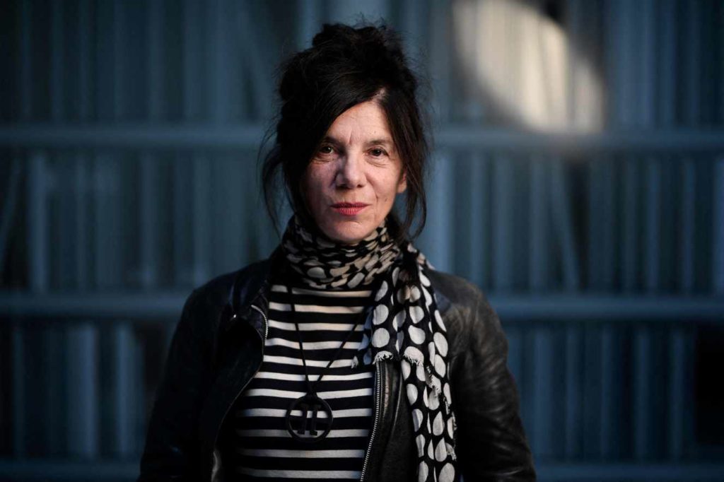 Brigitte Giraud, lauréate du prix Goncourt 2022 pour Vivre vite chez Flammarion.
