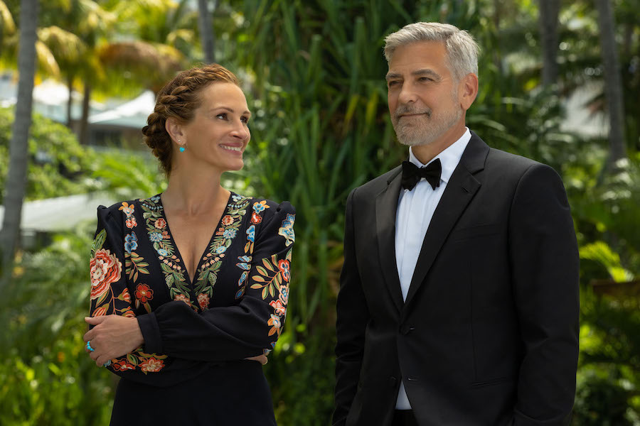 Julia Roberts et George Clooney dans Ticket to paradise.