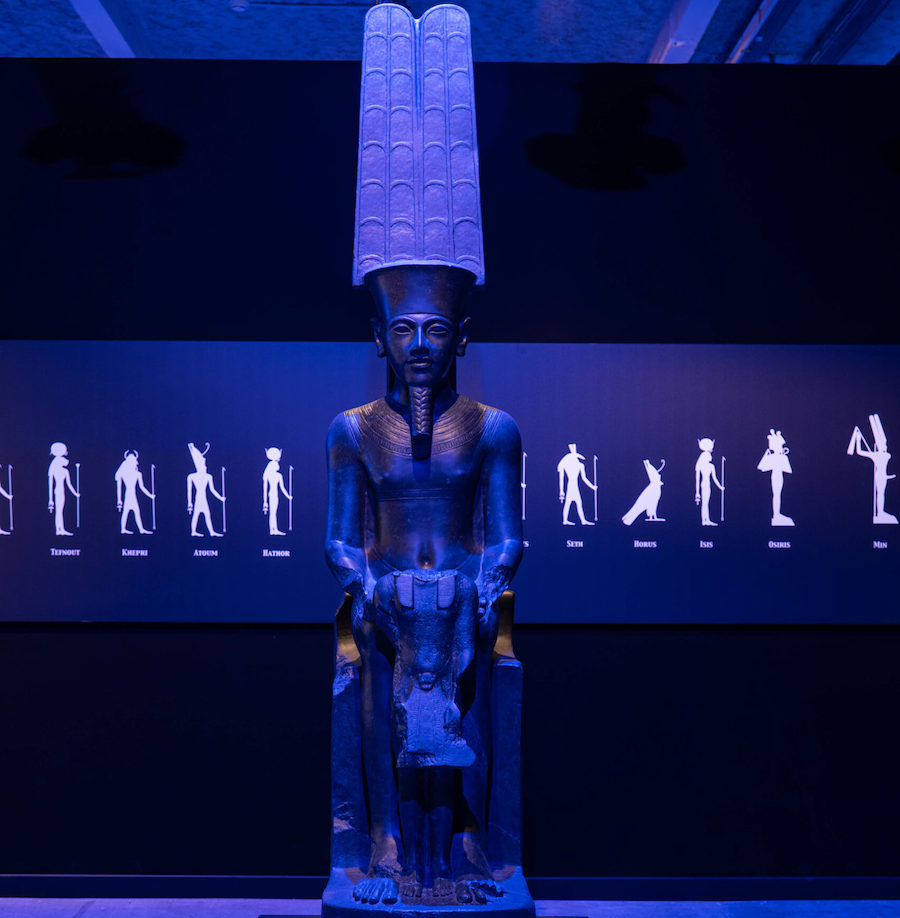 Toutankhamon, une des trois expositions à Lyon sur l'Egypte ancienne.