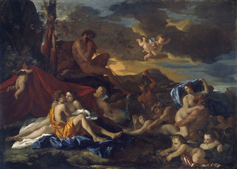 Acis et Galatée, peinture de Niclas Poussin