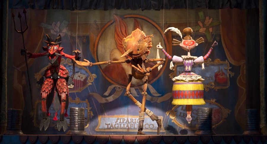 Pinocchio danse au cirque devant Mussolini pour Guillermo Del Toro sur Netflix.