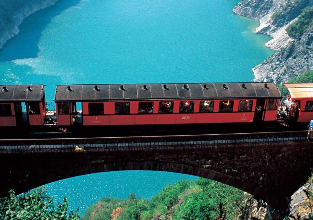 Le petit train avec la plus belle vue du monde