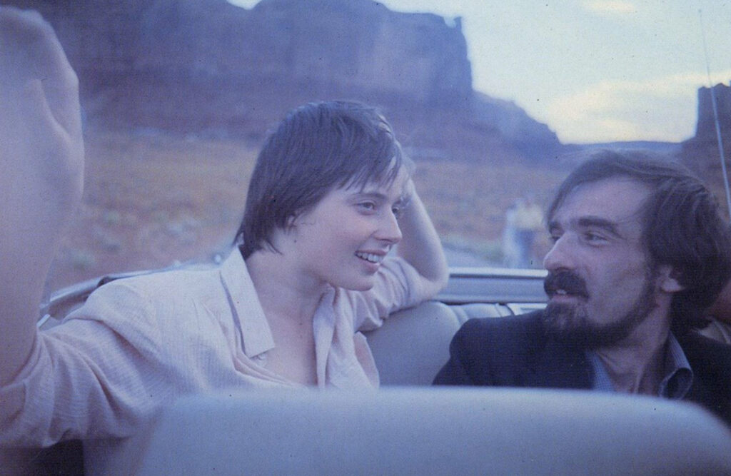 Scor­sese et Isabella Rossel­lini surpris par Wim Wenders photo­graphe