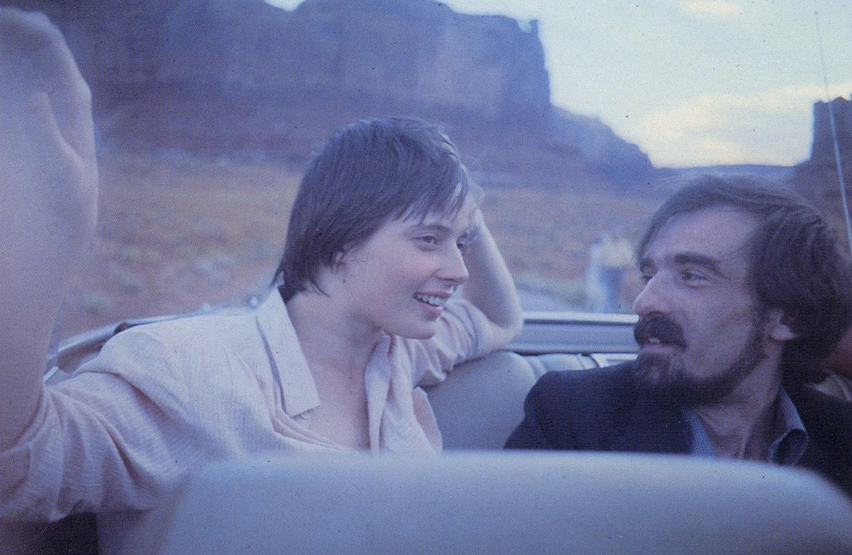 Scor­sese et Isabella Rosse­lini surpris par Wim Wenders photo­graphe