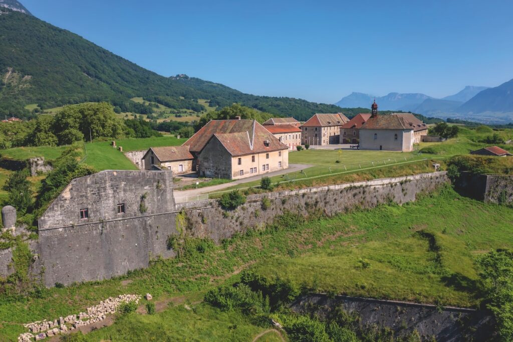 Le fort Barraux en Char­treuse, un des plus anciens de la région