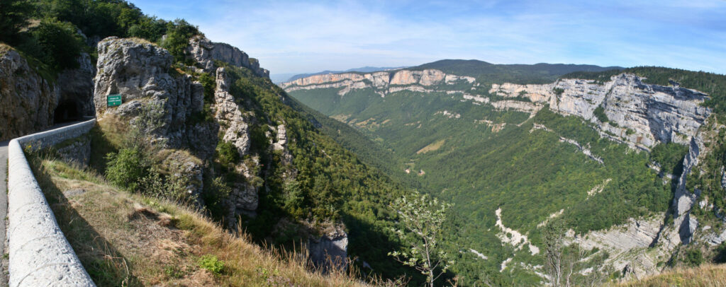 Vue depuis le Col de la Machine - Combe Laval